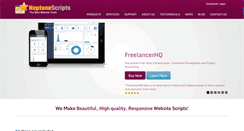Desktop Screenshot of neptunescripts.com